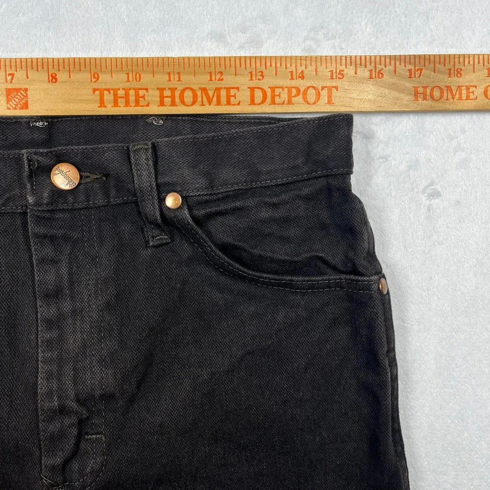 Wrangler Cowboy Cut Jeans Mens 30x30 Black 13MWZ Original Fit Straight Leg NWT